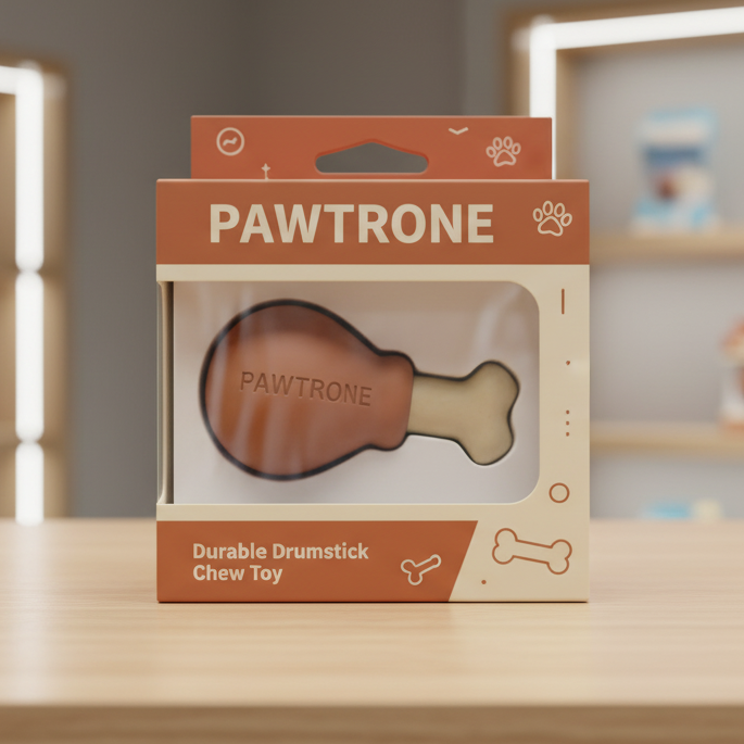 Tough Chewer Rubber Toy