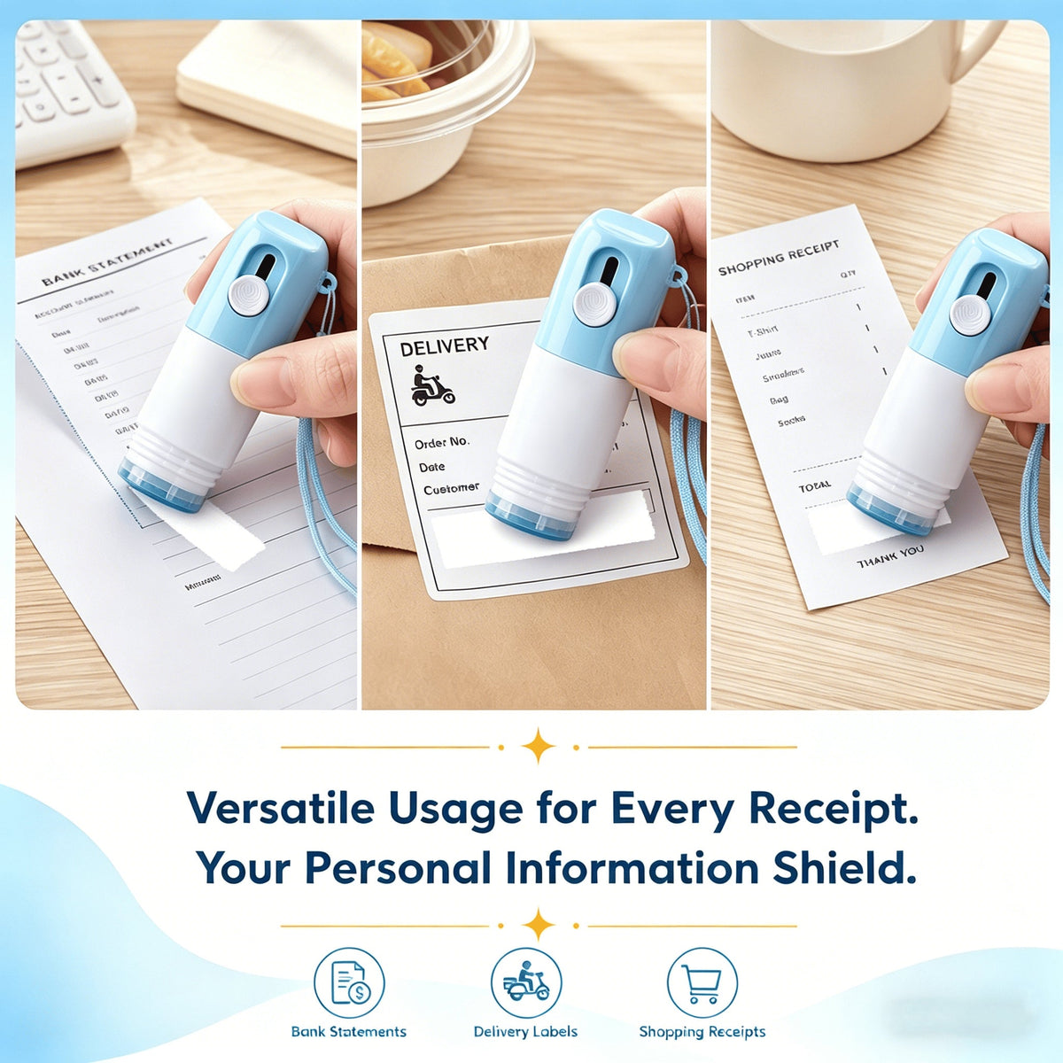 🔥Hot Sale 50% OFF🔥  2-in-1 Privacy Shield | Fast-Drying Express Information Blocker ✨