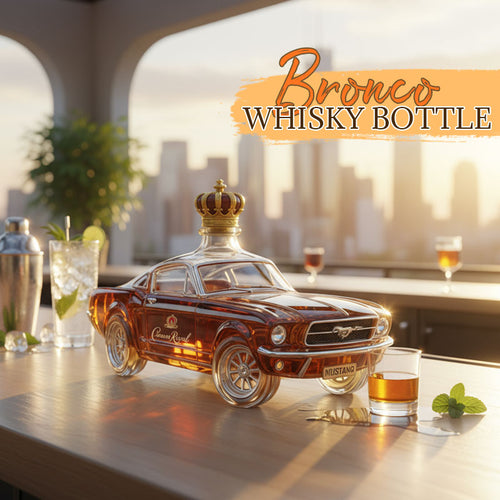 Apex Drive: Limited Edition Collectible Car Decanter-Bronco Whiskyflasche