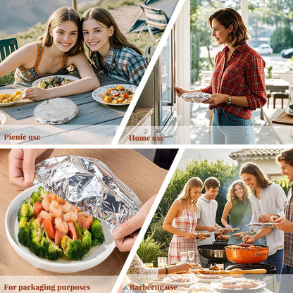 ✨ Aluminum Foil Food Covers