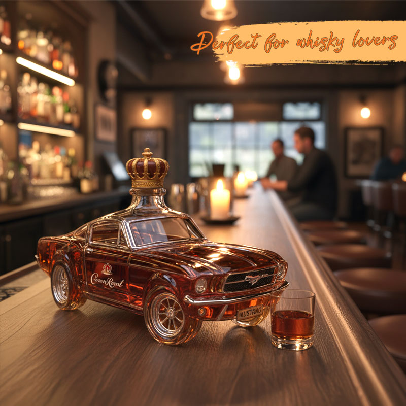 Apex Drive: Limited Edition Collectible Car Decanter-Bronco Whiskyflasche