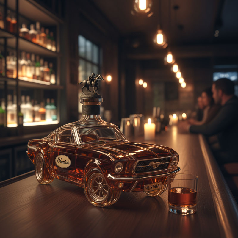 Apex Drive: Limited Edition Collectible Car Decanter-Bronco Whiskyflasche