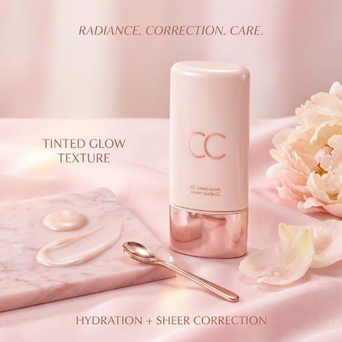CC color-correcting tinted serum