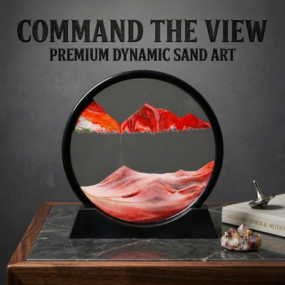 Moving Sand Art Picture – 3D Flowing Sandscape Decor