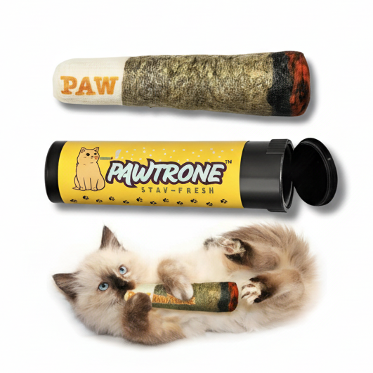 Pawtrone Catnip Kicker Toy