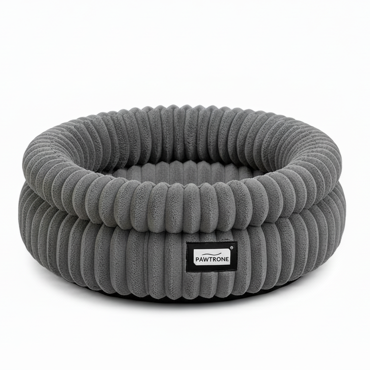 Round Plush Pet Bed