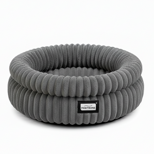 Round Plush Pet Bed