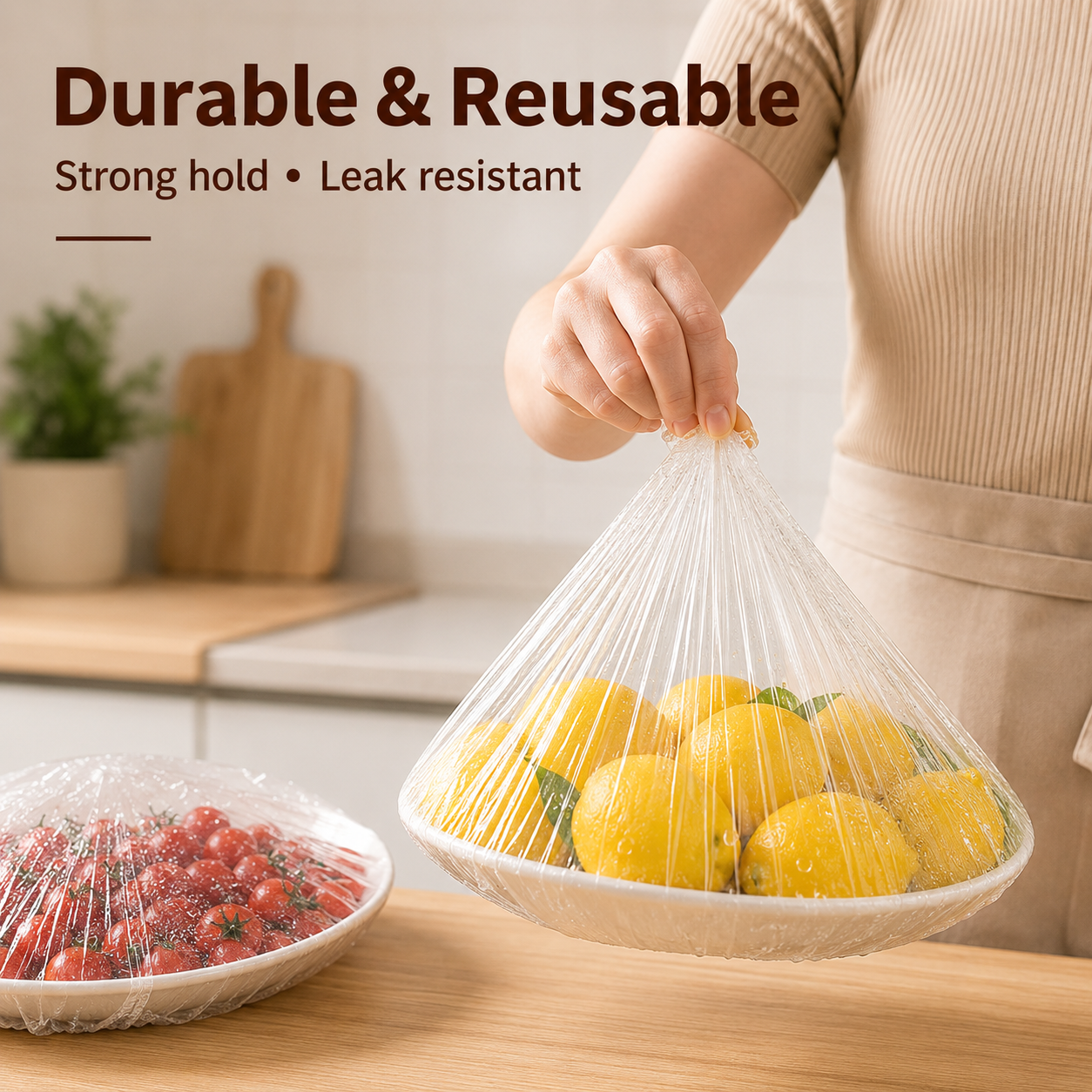 ⏳LAST DAY SALE 50% OFF!🔥Disposable Stretch Food Covers for Bowls & Plates