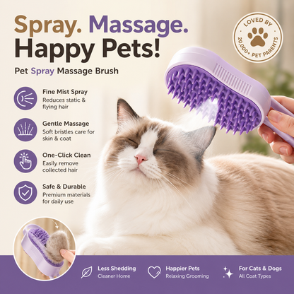 🔥Last Day Promotion 49% OFF - Pet Steam Brush