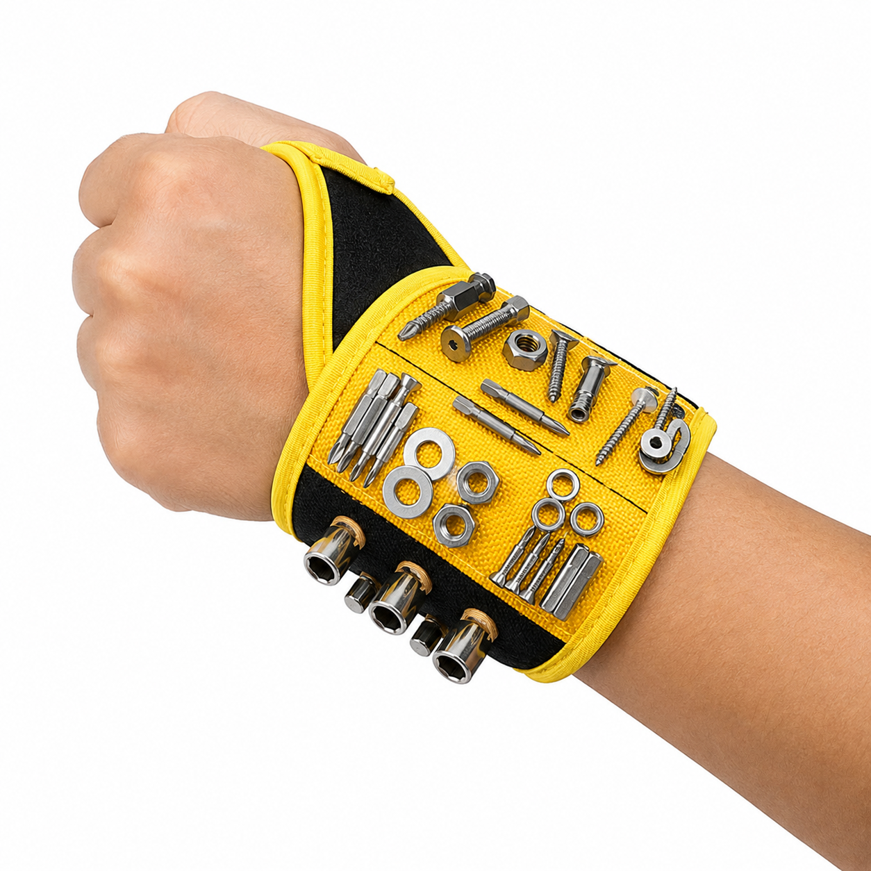 🧲Magnetic Tool Wristband | Hands-Free Hardware Holder