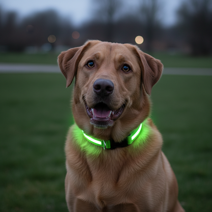 LED Safety Dog Collar