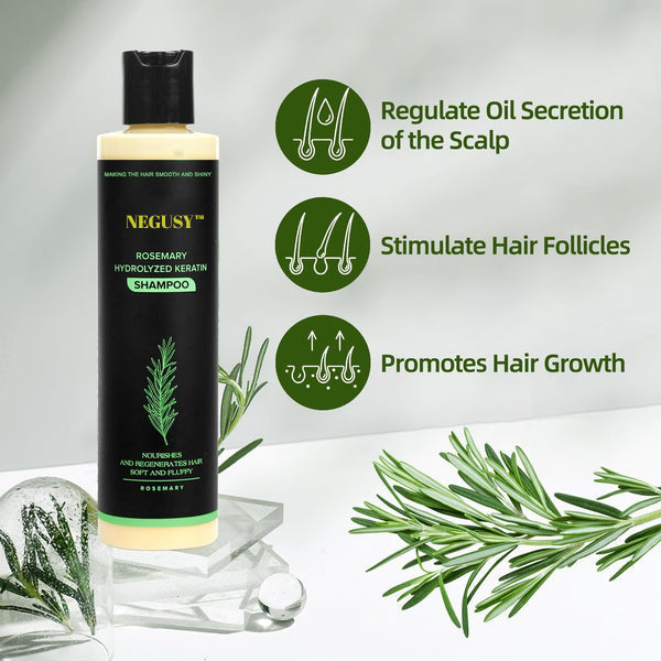 🔥LAST DAY 50% OFF - Organic Rosemary Hair Growth Shampoo
