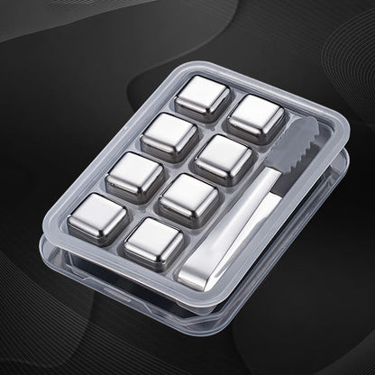 🧊Elite Chill Reusable Stainless Steel Cooling Stones
