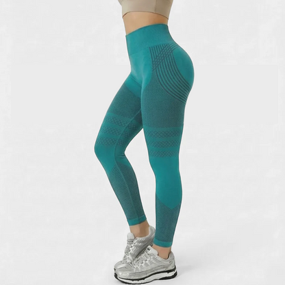 High Waisted And Hip Lifting Yoga Elastic Quick Drying Tight Pants