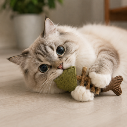Catnip & Silvervine Chew