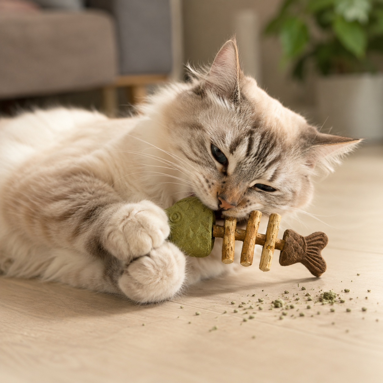 Catnip & Silvervine Chew