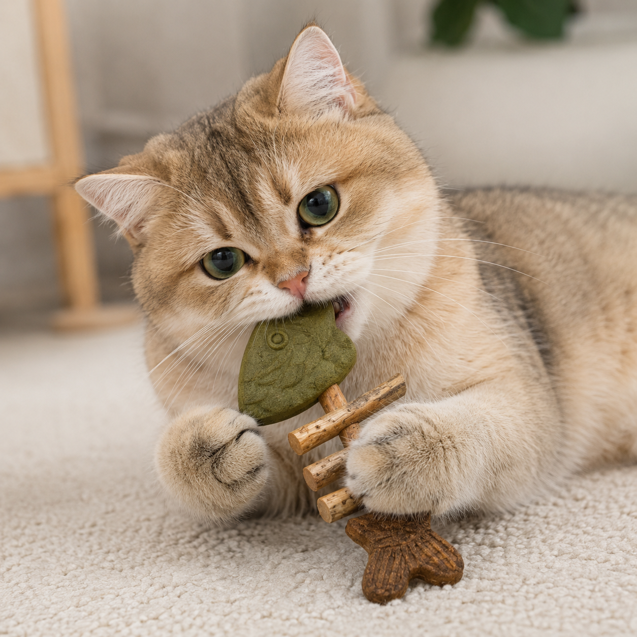 Catnip & Silvervine Chew