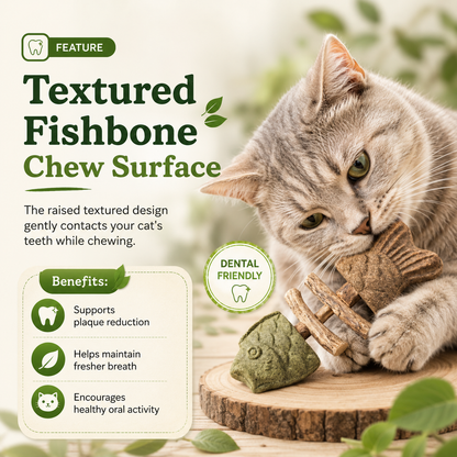 Catnip & Silvervine Chew
