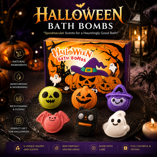 🎃 Halloween Surprise Bath Bomb Gift Set