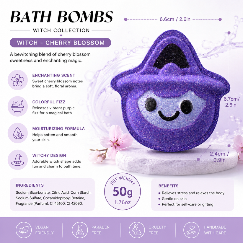 🎃 Halloween Surprise Bath Bomb Gift Set