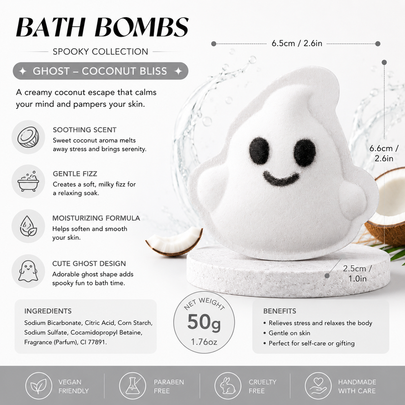 🎃 Halloween Surprise Bath Bomb Gift Set