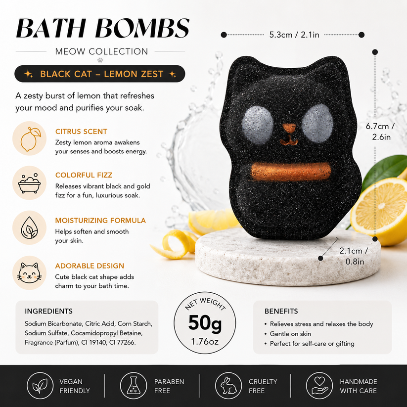 🎃 Halloween Surprise Bath Bomb Gift Set