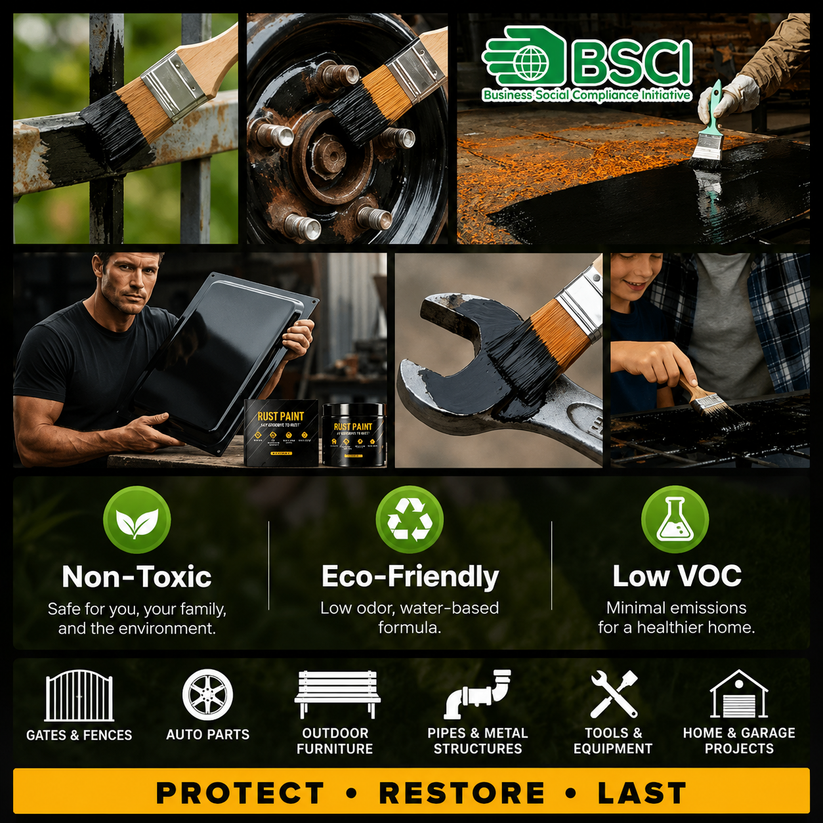 🥇Water-Based Metallic Paint Rust Converter💦