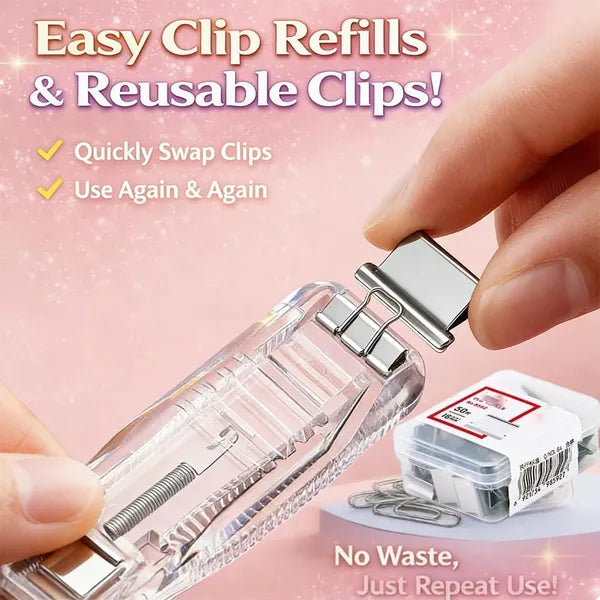 Bind Papers in Seconds — Without Staples or Holes