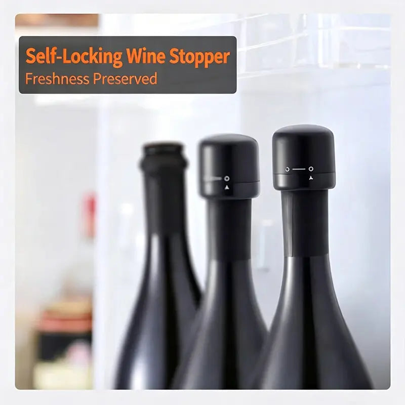 🍷 Vacuum Wine Stopper – Keep Wine & Champagne Fresh Longer