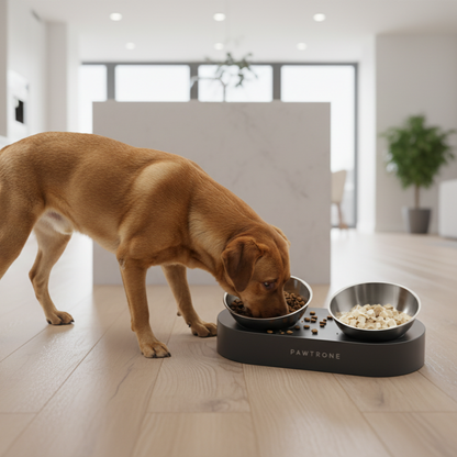 Elevated Stainless Steel Pet Bowls