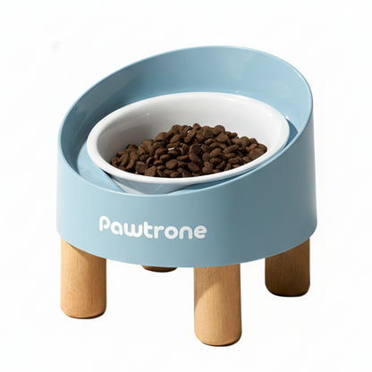 Adjustable Ceramic Elevated Bowl