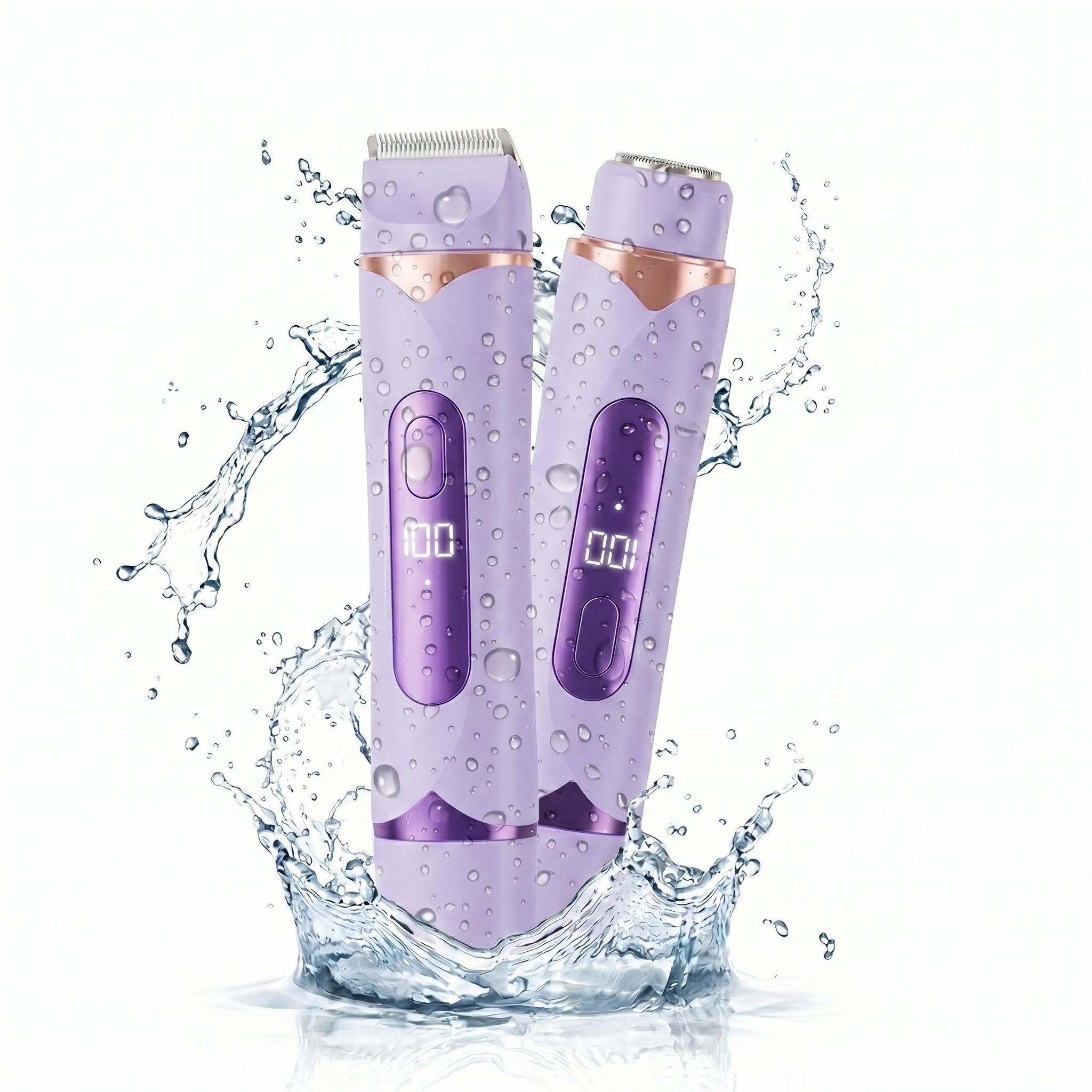 KBM™-2-in-1 Painless Bikini Hair Trimmer