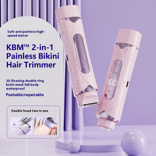 KBM™-2-in-1 Painless Bikini Hair Trimmer