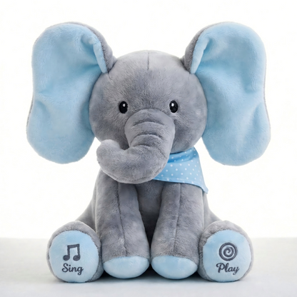 🐘Tootie – Animated Singing Elephant Plush with Flapping Ears🎶