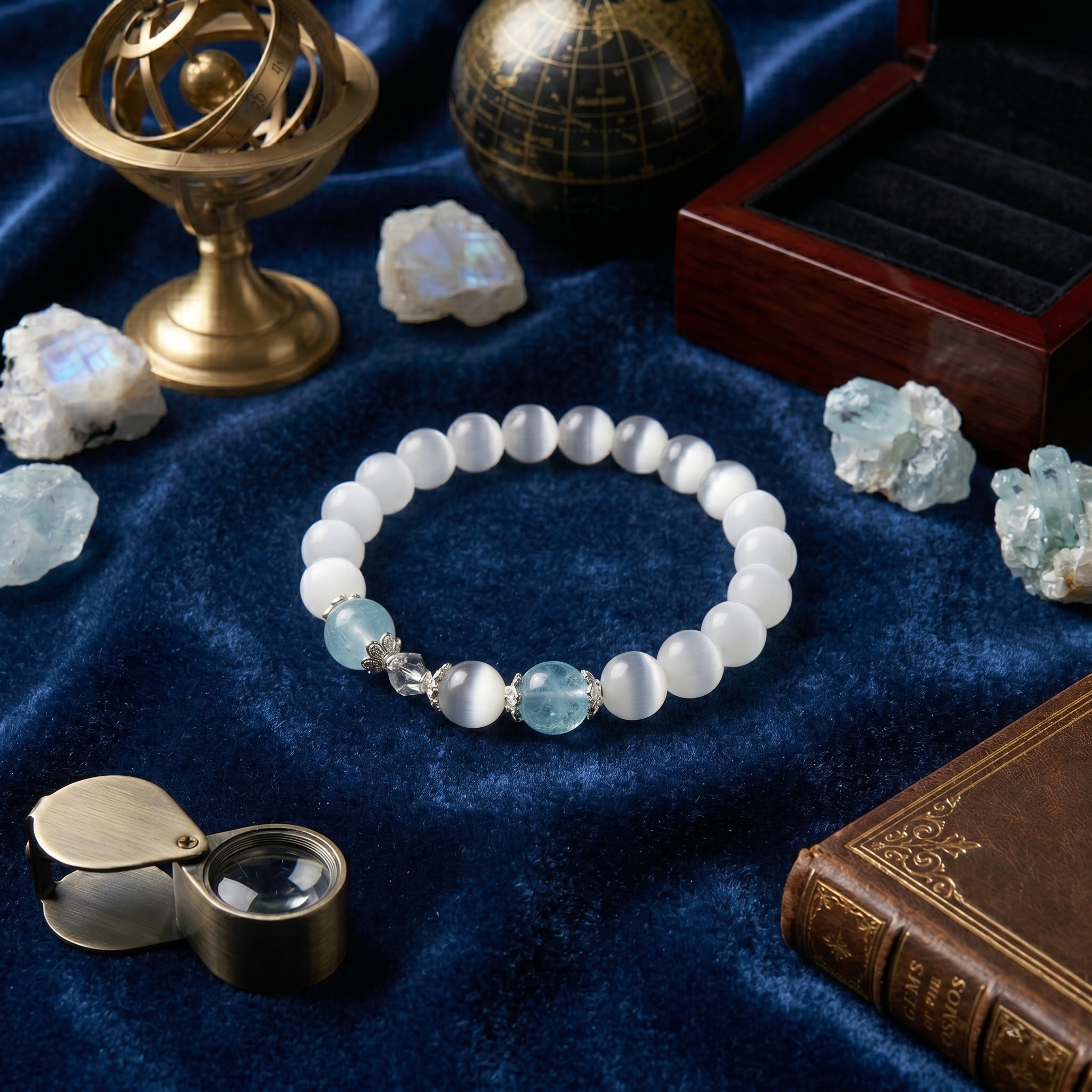 Eternal Wisdom Longevity Bracelet 【8MM】
