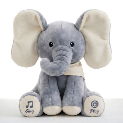 🐘Tootie – Animated Singing Elephant Plush with Flapping Ears🎶