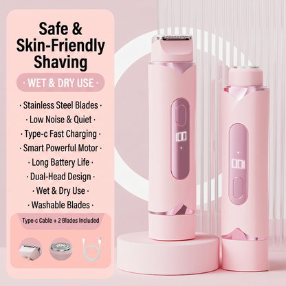KBM™-2-in-1 Painless Bikini Hair Trimmer