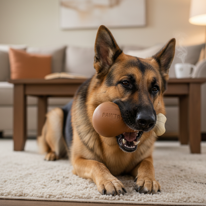 Tough Chewer Rubber Toy