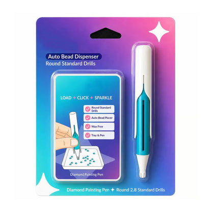 🔥Buy 1 Get 1 Free-✨ Double the Speed! Automatic Diamond Painting Pen for Faster, Effortless Crafting.