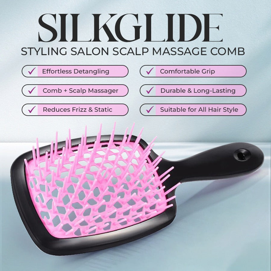 SilkGlide Pain-Free Detangling Hair Brush