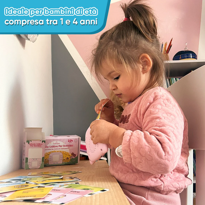 LBMLBM KiddoSpace Schede Uditive Per Bambini