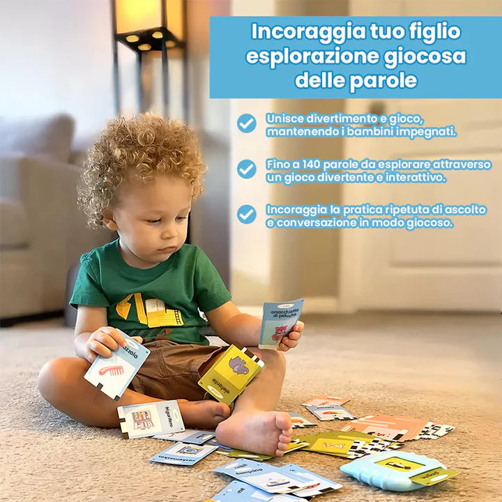 LBMLBM KiddoSpace Schede Uditive Per Bambini