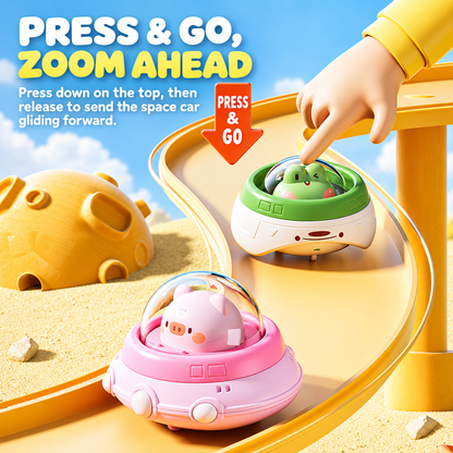 🚗 Press & Go Toy Car🔋Battery-Free