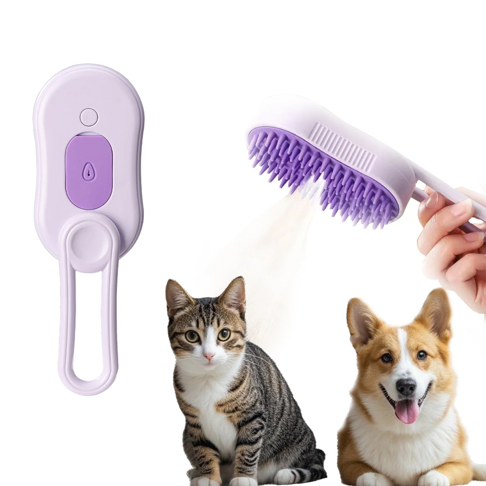 🔥Last Day Promotion 49% OFF - Pet Steam Brush