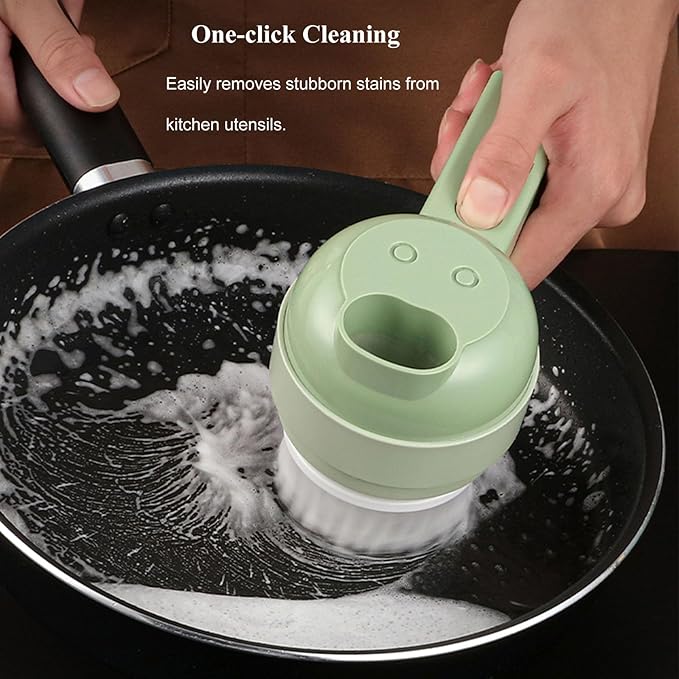 🔥4-in-1 Electric Vegetable Slicer Set, Vegetable Cutter