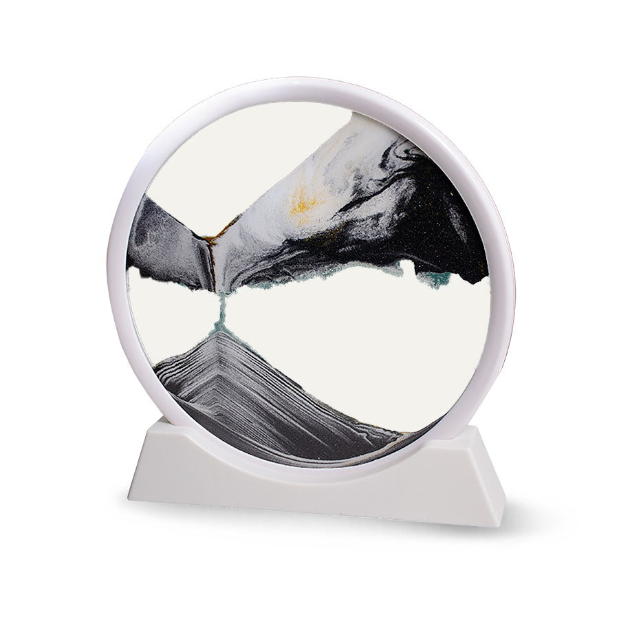 Moving Sand Art Picture – 3D Flowing Sandscape Decor