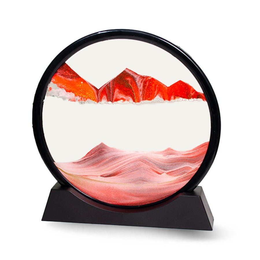 Moving Sand Art Picture – 3D Flowing Sandscape Decor