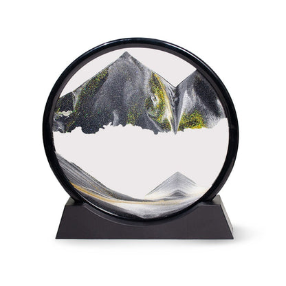 Moving Sand Art Picture – 3D Flowing Sandscape Decor