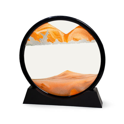 Moving Sand Art Picture – 3D Flowing Sandscape Decor