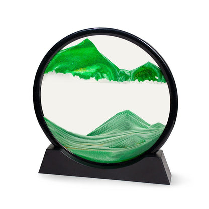 Moving Sand Art Picture – 3D Flowing Sandscape Decor
